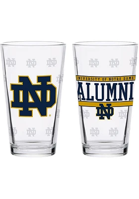 Notre Dame Fighting Irish 16oz Alumni Pint Glass - Blue