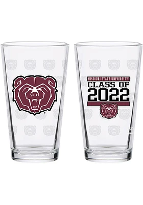 Missouri State Bears 16 oz Class of 2022 Pint Glass - Maroon