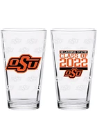 Oklahoma State Cowboys 16 oz Class of 2022 Pint Glass - Orange