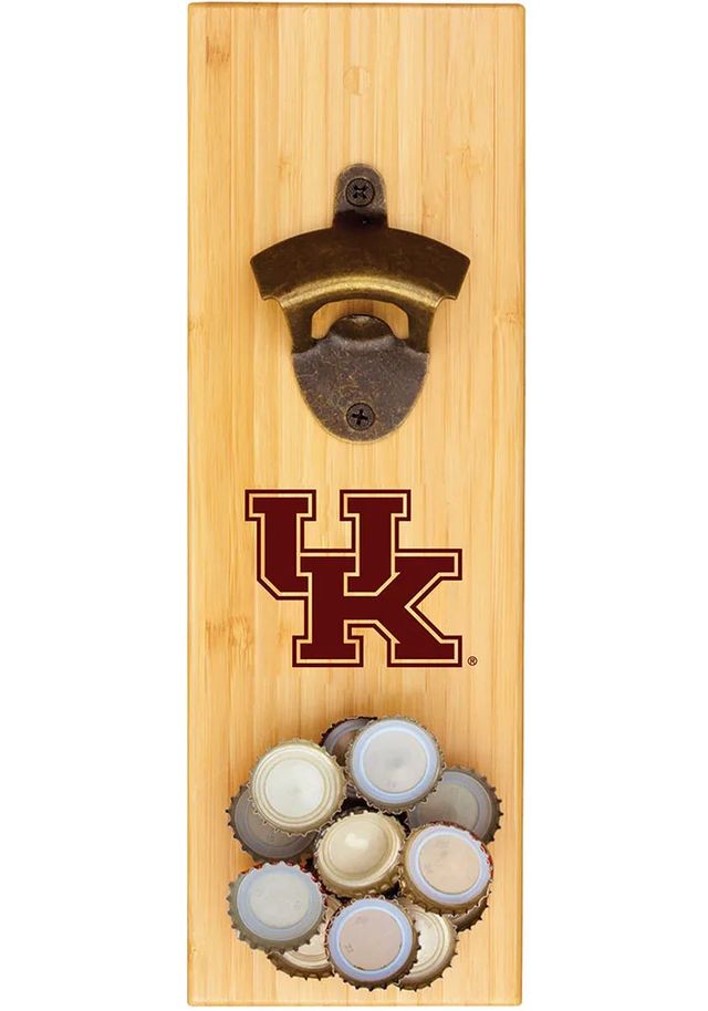 Kentucky Wildcats Bamboo Bottle Opener