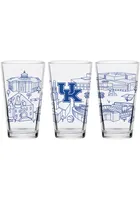 Kentucky Wildcats Campus Line Art Pint Glass