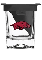 Arkansas Razorbacks Ice Wedge Rock Glass - Red
