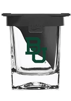 Baylor Bears Ice Wedge Rock Glass - Black