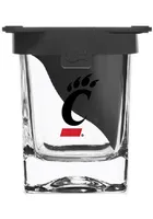 Cincinnati Bearcats Ice Wedge Rock Glass - Red