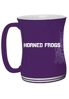 TCU Horned Frogs 16oz Barista Ceramic Mug - Purple