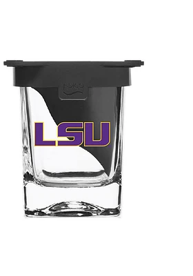 LSU Tigers Ice Wedge Rock Glass - Purple