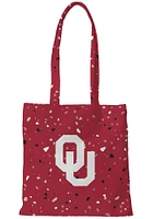 Oklahoma Sooners Red Terazzo Tote