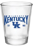 Kentucky Wildcats 2oz Est. Shot Glass