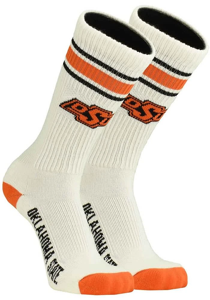 Oklahoma State Cowboys Throwback Mens Crew Socks