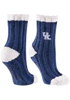 Kentucky Wildcats Warm Fuzzy Womens Quarter Socks