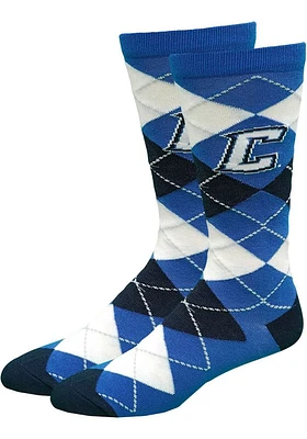 Creighton Bluejays Dress Mens Argyle Socks