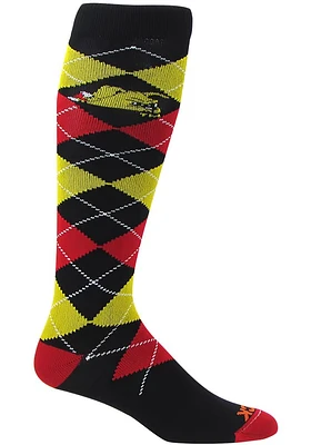 Ferris State Bulldogs Team Mens Argyle Socks