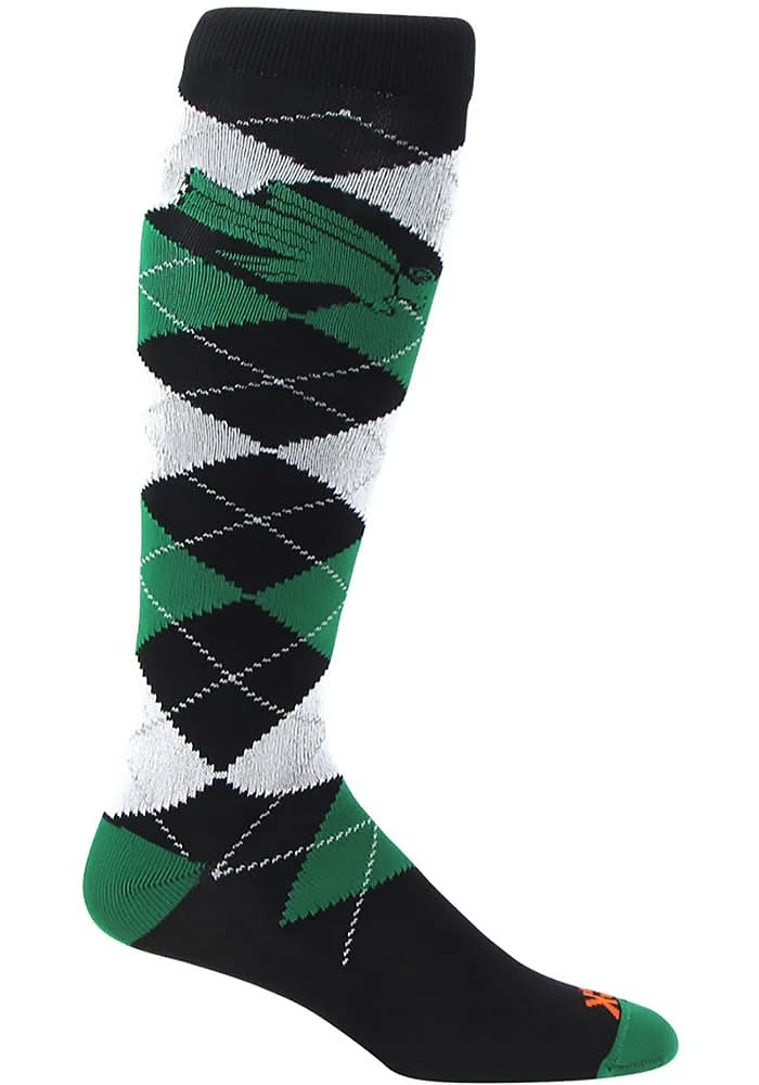 North Texas Mean Green Team Mens Argyle Socks