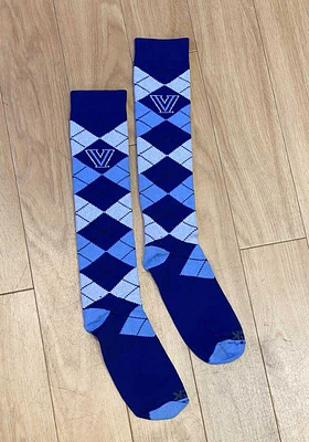 Villanova Wildcats Argyle Mens Argyle Socks