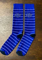 Grand Valley State Lakers Stripe Mens Dress Socks