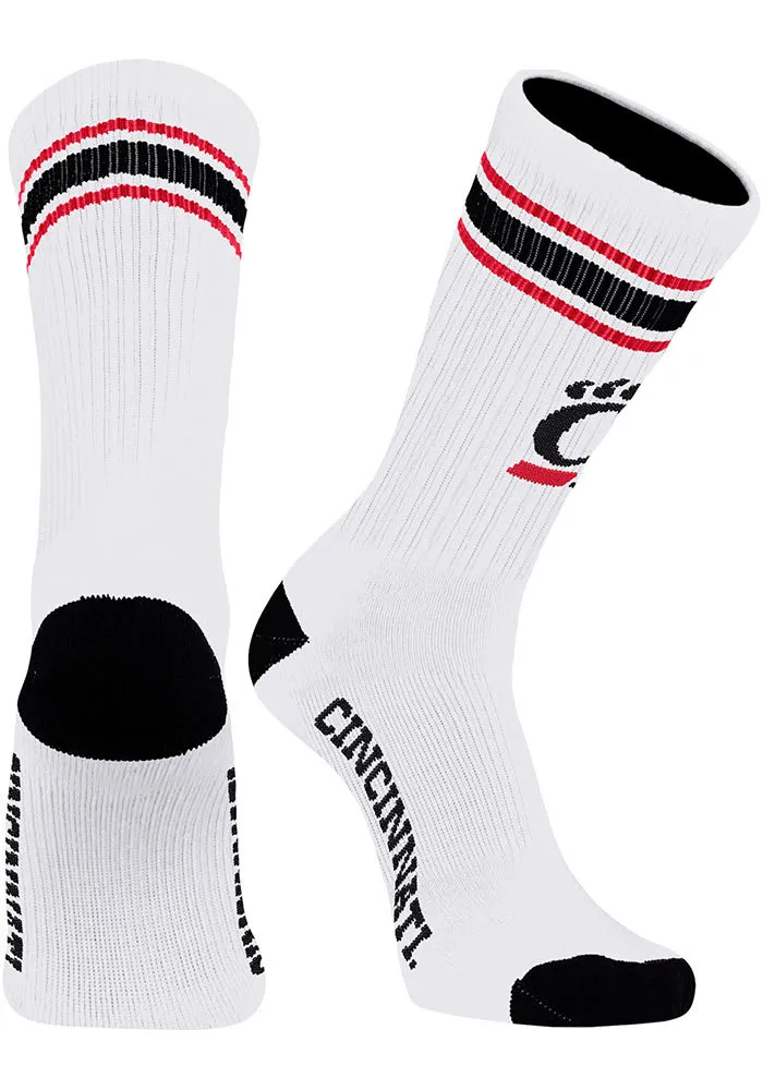 Cincinnati Bearcats Throwback Mens Crew Socks