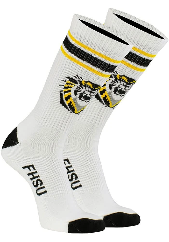 Fort Hays State Tigers Throwback Mens Crew Socks