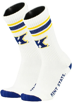 Kent State Golden Flashes Throwback Mens Crew Socks