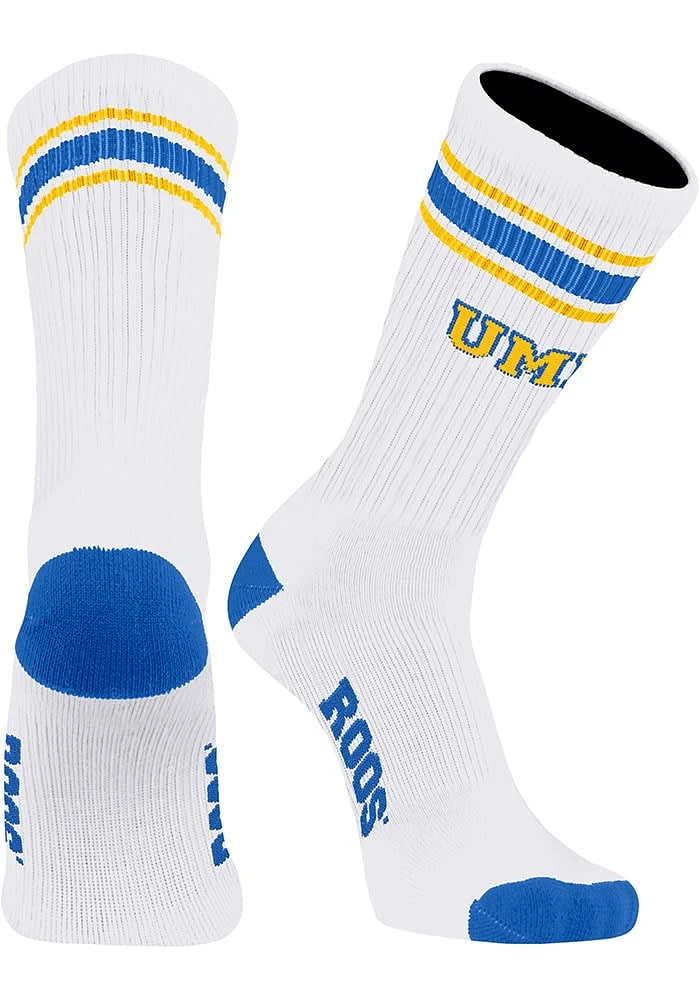 UMKC Roos Throwback Mens Crew Socks