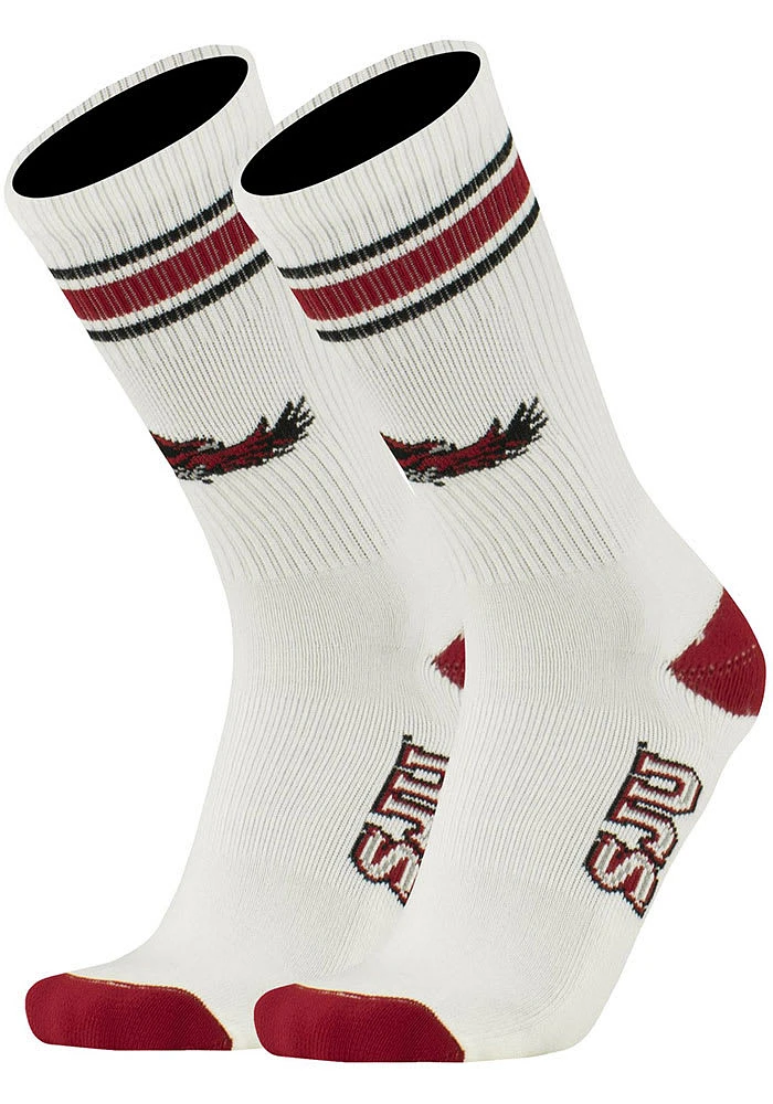 Saint Josephs Hawks Throwback Mens Crew Socks