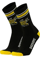 Wichita State Shockers Throwback Mens Crew Socks
