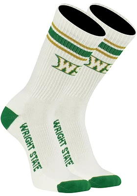 Wright State Raiders Throwback Mens Crew Socks