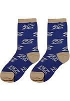 Akron Zips Allover Youth Quarter Socks