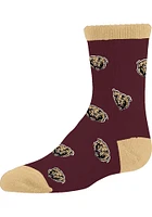 Kutztown University Allover Youth Quarter Socks