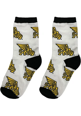 Missouri Western Griffons Allover Youth Quarter Socks