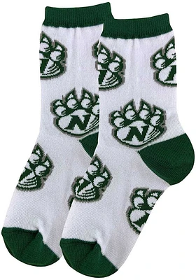 Northwest Missouri State Bearcats Allover Youth Quarter Socks