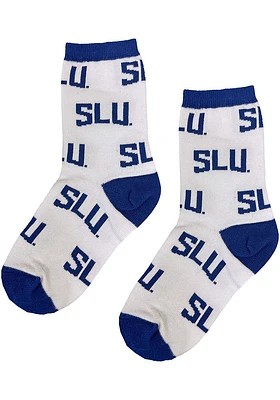 Saint Louis Billikens Allover Youth Quarter Socks