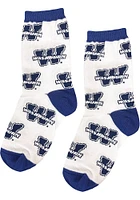 Washburn Ichabods Allover Youth Quarter Socks