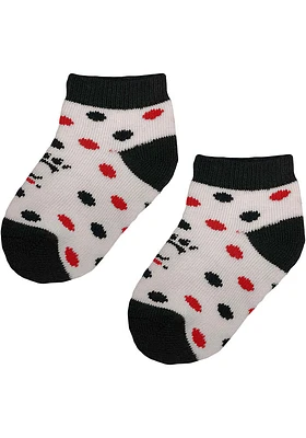 Cincinnati Bearcats Polka Dot Baby Quarter Socks