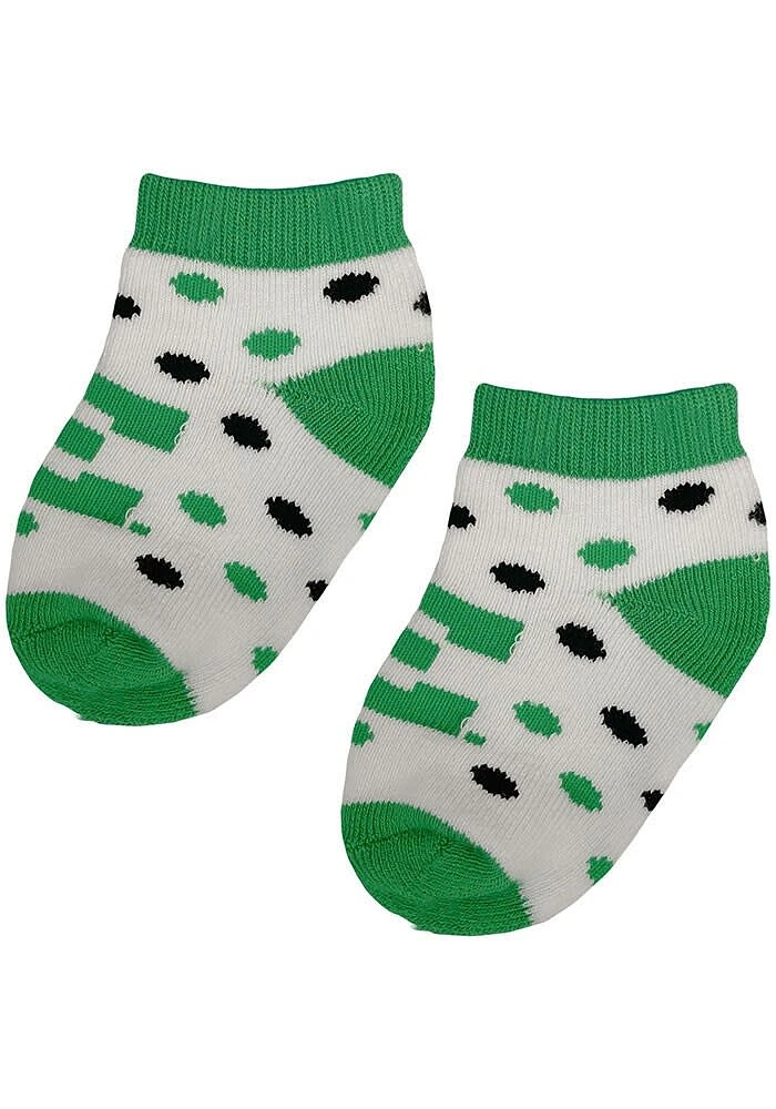Eastern Michigan Eagles Polka Dot Baby Quarter Socks