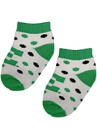 Eastern Michigan Eagles Polka Dot Baby Quarter Socks