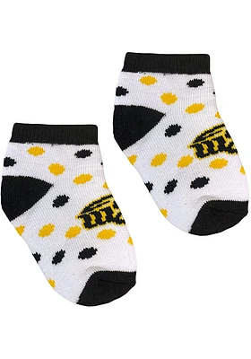 Wichita State Shockers Polka Dot Baby Quarter Socks