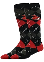 Central Missouri Mules Argyle Mens Socks