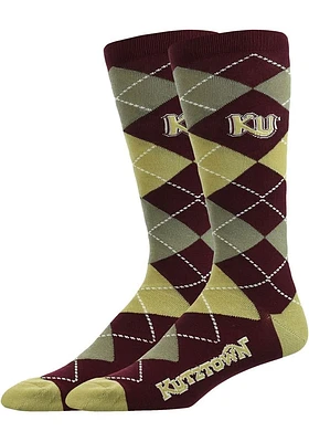 Kutztown University Argyle Mens Socks