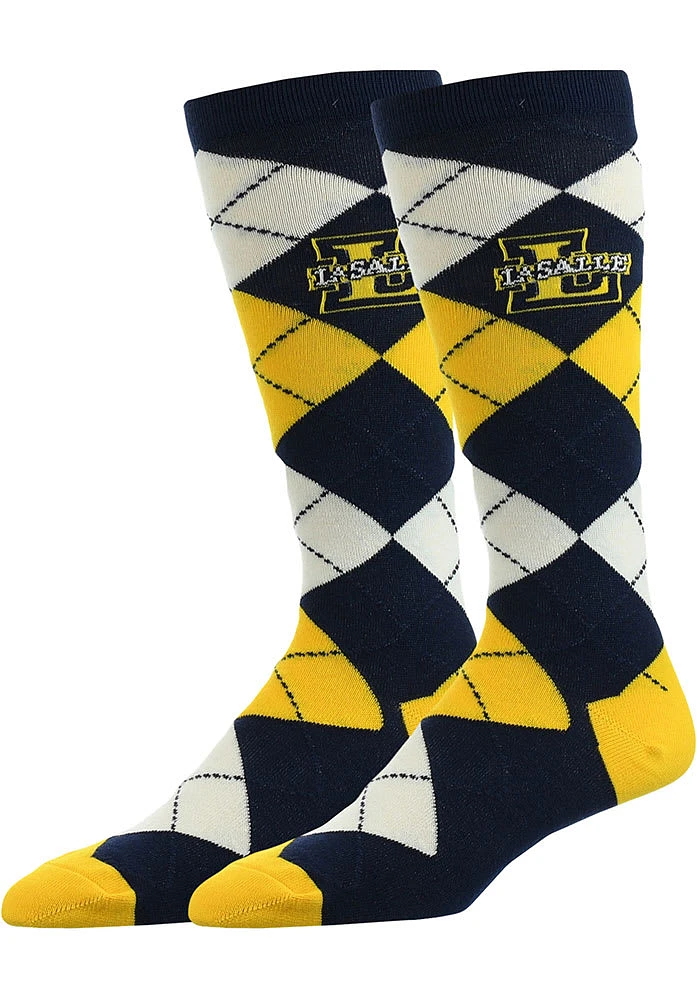 La Salle Explorers Argyle Mens Socks