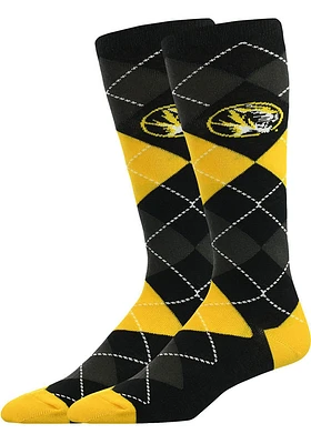 Missouri Tigers Argyle Mens Socks