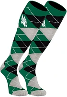 North Texas Mean Green Argyle Mens Socks