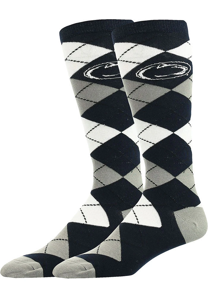Penn State Nittany Lions Argyle Mens Socks