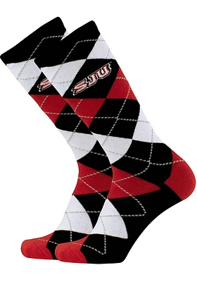 Saint Josephs Hawks Argyle Mens Socks