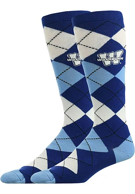 Washburn Ichabods Argyle Mens Socks