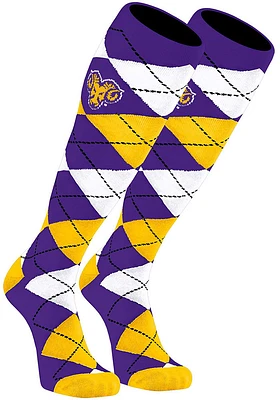West Chester Golden Rams Argyle Mens Socks