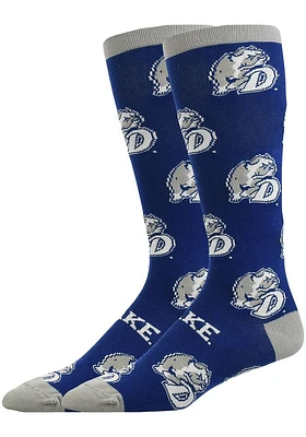 Drake Bulldogs Allover Mens Dress Socks