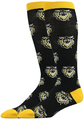 Fort Hays State Tigers Allover Mens Dress Socks