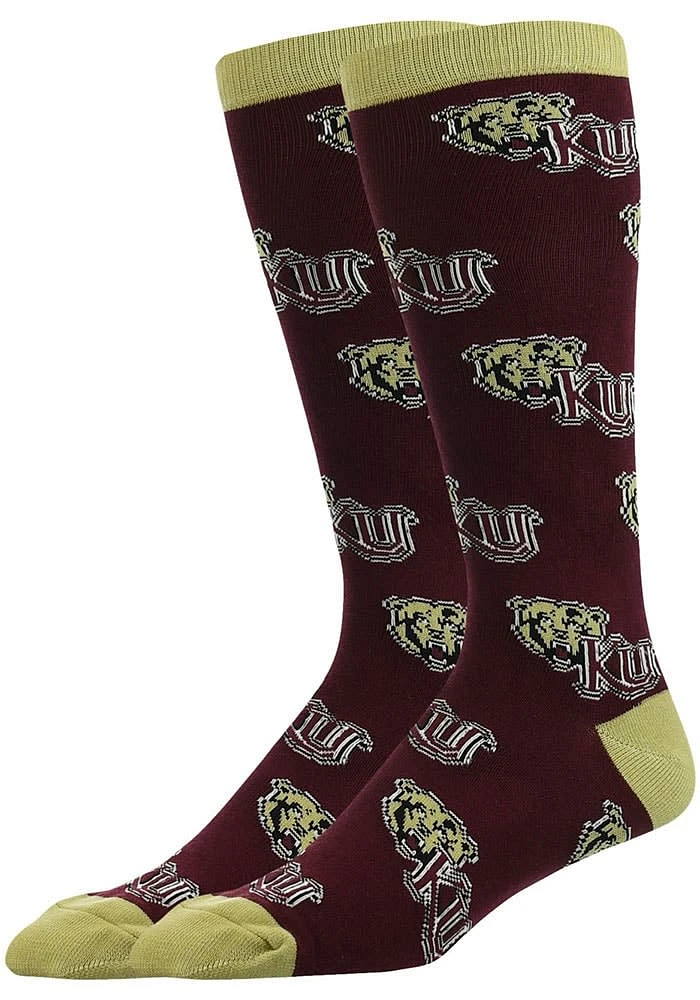 Kutztown University Allover Mens Dress Socks