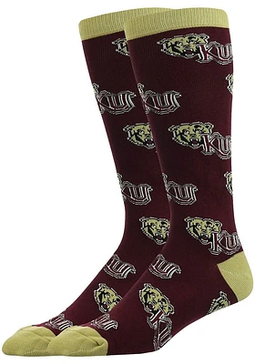 Kutztown University Allover Mens Dress Socks