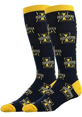 La Salle Explorers Allover Mens Dress Socks